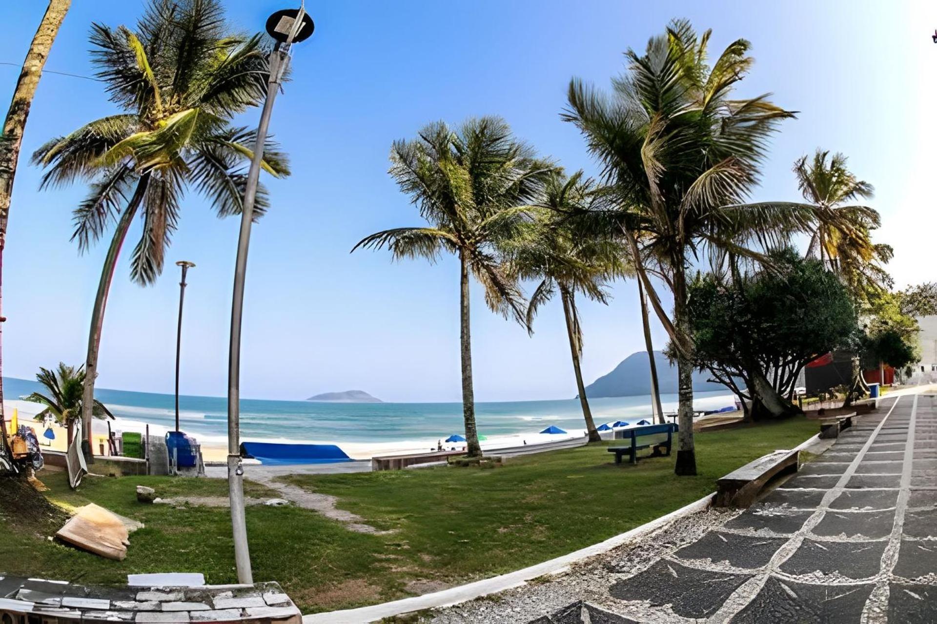 25C - Pe Na Areia Da Praia Do Tombo + Roupas De Cama + Vivo Fibra Guaruja Exterior photo