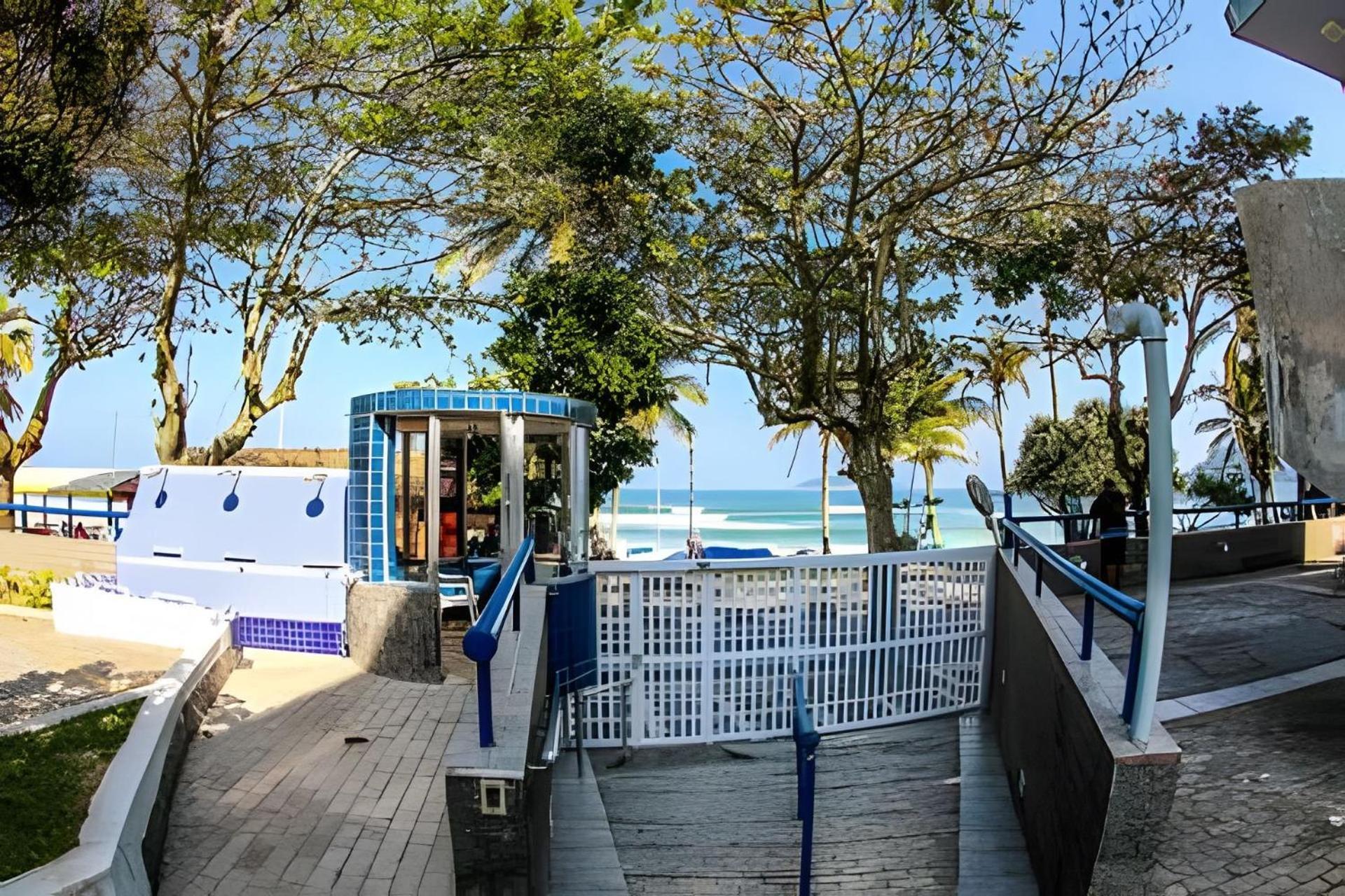 25C - Pe Na Areia Da Praia Do Tombo + Roupas De Cama + Vivo Fibra Guaruja Exterior photo