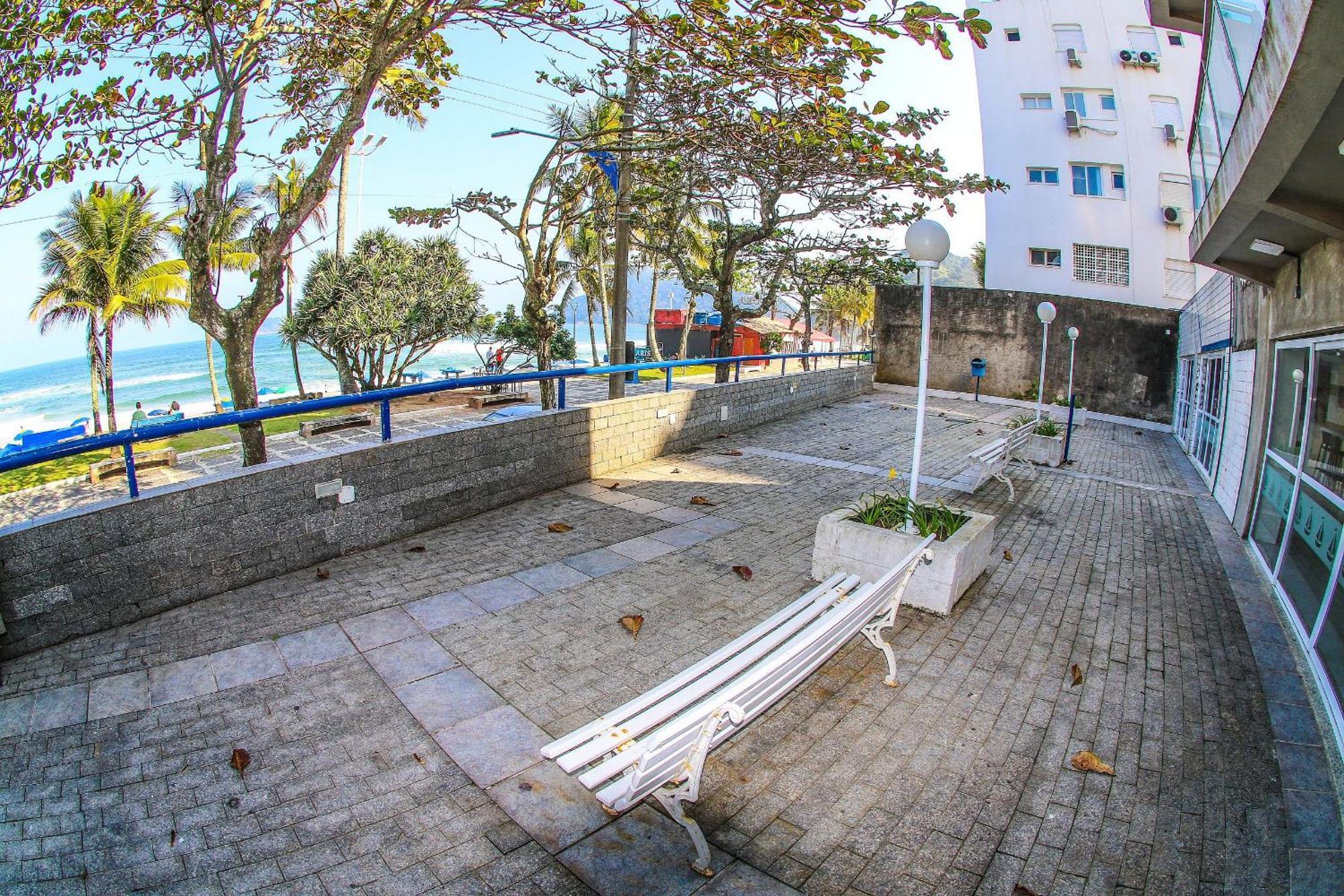 25C - Pe Na Areia Da Praia Do Tombo + Roupas De Cama + Vivo Fibra Guaruja Exterior photo